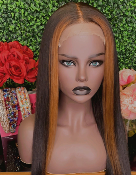 Expert finishing and styling of client hair