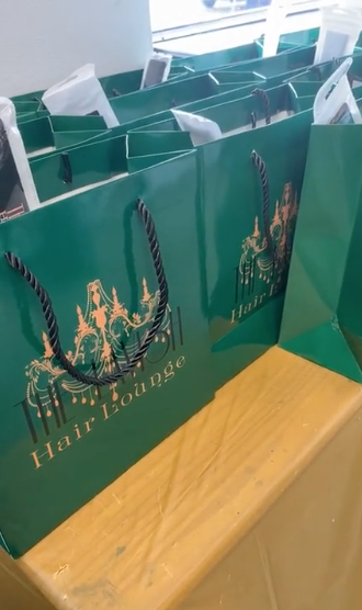 Client transformation - before and after styling