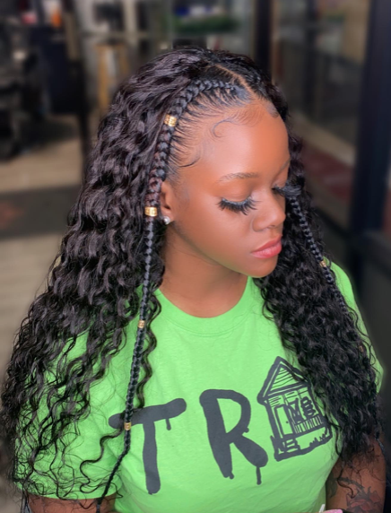 Client consultation and styling session